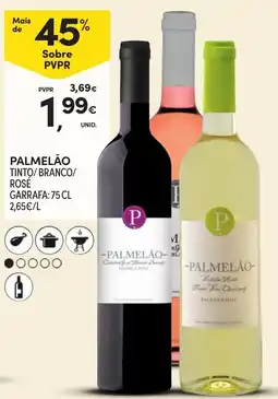 Continente Palmelão tinto/branco/rose promoção