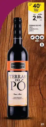 Continente Terras do Pó promoção