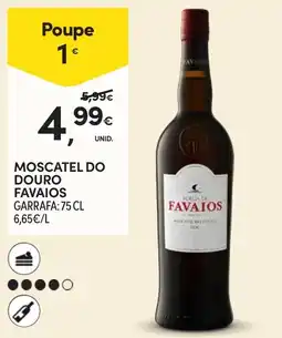 Continente MoscateL do douro favaios promoção