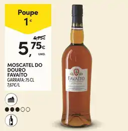 Continente MoscateL do Douro Favaito promoção