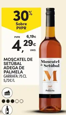 Continente Moscatel de Setúbal Adegade Palmela promoção