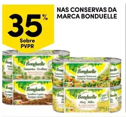 Continente Nas conservas da marca bonduelle promoção