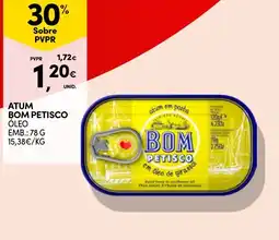 Continente Atum bom petisco promoção