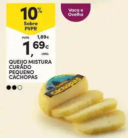 Continente Queijo mistura curado pequeno cachopas promoção