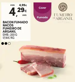 Continente Bacon fumado nacos fumeiro de arganil promoção
