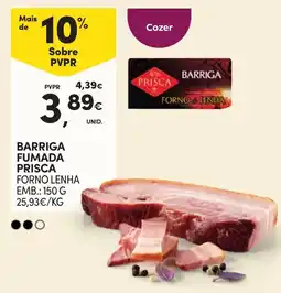 Continente Barriga fumada prisca promoção