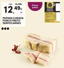 Continente Papada curada porco preto serpocarnes promoção