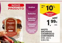Continente Misto enchidos churrasco continente promoção