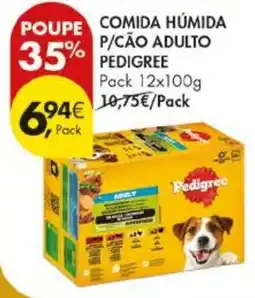 Pingo Doce comida húmida p/cão adulto pedigree promoção
