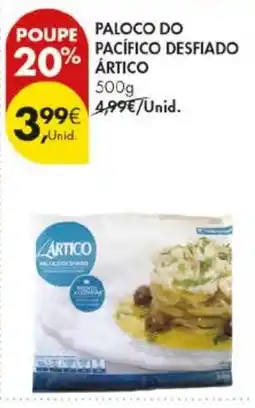 Pingo Doce paloco do pacífico desfiado ártico promoção