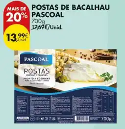 Pingo Doce postas de bacalhau pascoal promoção