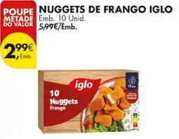 Pingo Doce nuggets de frango iglo promoção