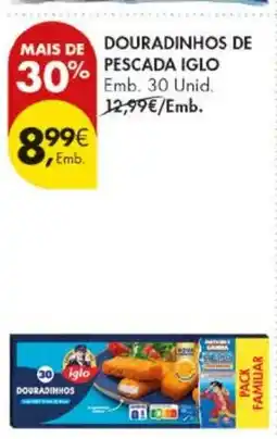 Pingo Doce douradinhos de pescada iglo promoção