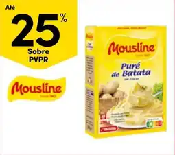 Continente Mousline puré de batata promoção