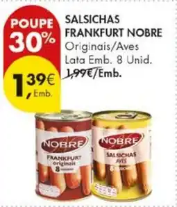 Pingo Doce Salsichas frankfurt nobre promoção