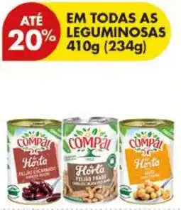 Pingo Doce Compal horta feijão encarnado promoção