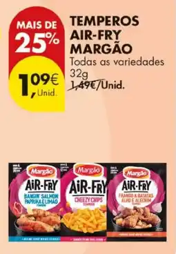 Pingo Doce Temperos air-fry margão promoção