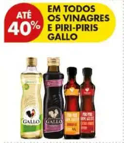 Pingo Doce Em todos os vinagres e piri-piris gallo promoção