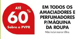 Pingo Doce amaciadores e perfumadores p/máquina da roupa promoção