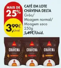 Pingo Doce Café em lote chavena delta promoção