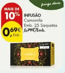 Pingo Doce Infusão promoção