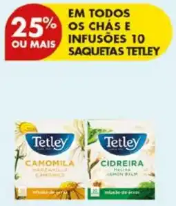 Pingo Doce Tetley promoção