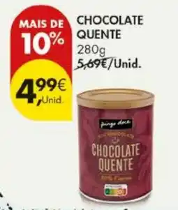 Pingo Doce Chocolate quente promoção