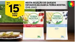 Continente Nesta seleção de queijos fatiados da marca terra nostra promoção
