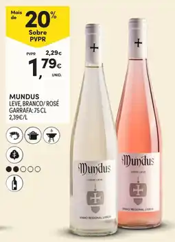 Continente Mundus promoção