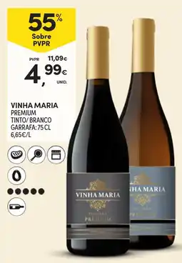Continente Vinha maria promoção