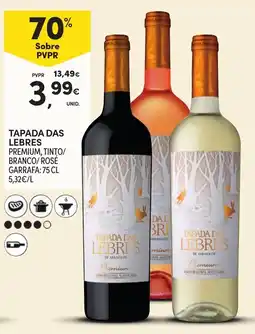 Continente Tapada das lebres promoção
