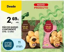 Continente Pão de queijo continenté promoção