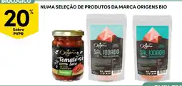 Continente Numa seleção de produtos da marca origens bio promoção