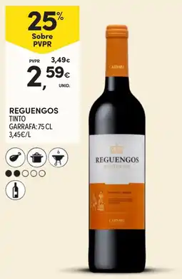 Continente Reguengos tinto promoção