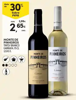 Continente monte de pinheiros tinto/branco promoção
