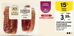 Continente Sortido lombo & cachaço casa do monte promoção