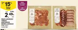 Continente Paio lamego/tábua enchidos beira lamego promoção