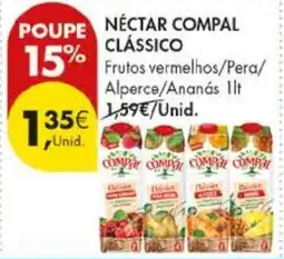 Pingo Doce Néctar compal clássico promoção