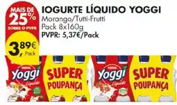 Pingo Doce Iogurte líquido yoggi promoção
