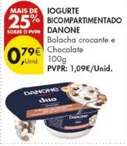 Pingo Doce Iogurte bicompartimentado danone promoção