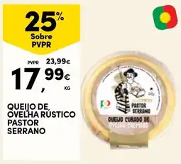Continente Queijo de ovelha rusticopastor serrano promoção