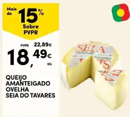 Continente Queijo amanteigado ovelha seia do tavares promoção