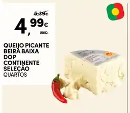 Continente Queijo picante beira baixa dop continente seleção quartos promoção