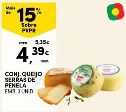 Continente Conj. queijo serras de penela promoção