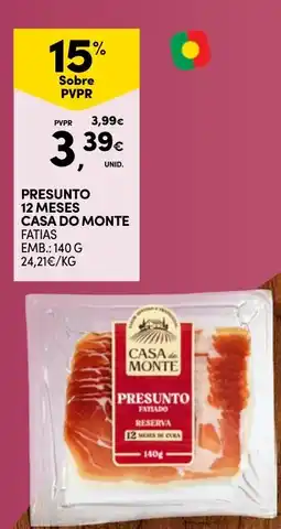 Continente Presunto fatiado casa do monte promoção