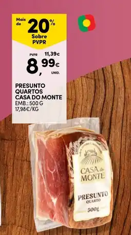 Continente Presunto quartos casa do monte promoção