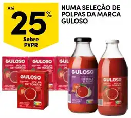 Continente Numa seleção de polpas da marca guloso promoção