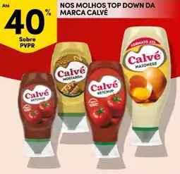 Continente Nos molhos top down da marca calvé promoção