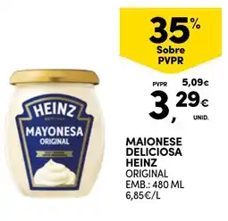 Continente Maionese deliciosa heinz promoção