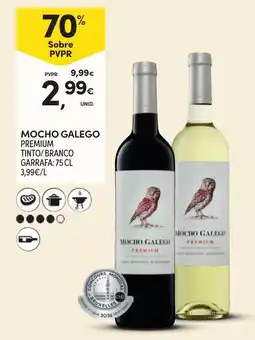 Continente Mocho galego promoção